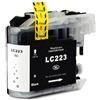 Cartuccia inchiostro Compatibile rigenerato per LC223 (10ml) nero