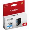 Canon Cartuccia d'inchiostro ciano PGI-1500c XL 9193B001 capacità 1020 pagine 12ml