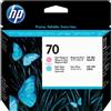 HP Testina per stampa ciano chiaro/magenta chiaro C9405A 70