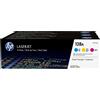 HP Multipack ciano / magenta / giallo CF371AM 128A CE321A + CE322A + CE323A
