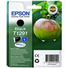 Epson Cartuccia d'inchiostro nero C13T12914011 T1291 circa 385 pagine 11.2ml
