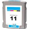 Cartuccia compatibile rigenerato per HP 11 C4836A Ciano