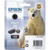Epson Cartuccia d'inchiostro nero C13T26014010 T2601 circa 220 pagine 6.2ml standard