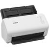 ADS4100RE1 BROTHER SCANNER DOCUMENTALE A4, DUAL CIS, 35PPM/70IPM 600X600DPI ADF 60FG USB