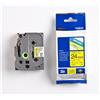 Brother nastro laminato nero su giallo TZe-651 TZ-651 24 mm x 8 m, laminato