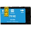 compatibile rigenerato garantito per HP Cartuccia d'inchiostro ciano CZ130A 711
