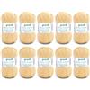 Gründl Lana Baby Cotton - Lana per Bambini per Maglia e Uncinetto - Resistente e Facile da Lavare - 50% Cotone, 50% Poliacrilico - 10 Gomitoli da 50g/140m - Ferri 3,5-4,5 - gelb