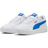 Puma Court Classic Clean Jr Sneaker, 3 UK Bianco