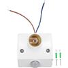 Hyuduo Accensione Automatica di Notte, Controllo della Luce, Presa Luce con Sensore di Movimento PIR, Base Lampadina E27, Adatta per Garage, Cantina, Portico, Lavanderia, Controllo