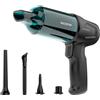 Cecotec Aspirapolvere a Mano senza Fili Motore BLDC Conga Rockstar Micro Hand. 80W, Potenza di Aspirazione 12kPa, Funzione Aspirazione e Soffiaggio, 2 Modi, Autonomia 25min, Kit Accessori