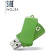 Penna USB 3.0 Flash Drive in plastica riciclata da 8 a 64GB personalizzate o neutre