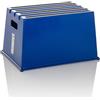 hjh OFFICE Sgabello TIO-E1 antiscivolo per uso domestico e commerciale,Dimensioni (A x L x P): 31 x 52,5 x 37,5 cm,830119, Blu