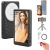 NEEWER BASICS Vlog Selfie Monitor Schermo Magnetico da 4, Wireless per Fotocamera Posteriore Telefono con Remote/1500mAh per YouTube TikTok, NON Compatibile con iPhone 17 Google Phone/Video 4K, M4B