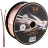 SeKi Cavo per altoparlante, 2 x 0,50 mm2, 100 m, trasparente, CCA
