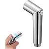 HOTMNTY Spruzzatore per Bidet Tenuto in Mano, Bidet Portatile Kit Doccetta, Spruzzatore per WC in ABS, Testa per Ugello Bidet Toilette Atomizzatore Regolabile Doccetta per Pulizia, Igiene Personale, 1 Pezzo