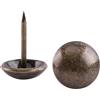 Akozon chiodi per legno + Akozon Chiodi Mobili,100pz Vintage Upholstery Nails Metallo Mobili Divano Porta Decorativo Chiodi Antichi Chiodini Tappezzeria (Unghie lisce: 13 * 17)