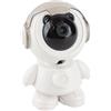 Asixxsix Telecamera di Sicurezza Robot, Localizzazione Automatica 1080P Panoramica 355° Inclinazione 45° Telecamera di Sicurezza Domestica per Interni App Telecamera di Sorveglianza