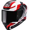 KYT Casco Integrale KYT TT-REVO SPEEDING - (White/Red)