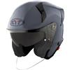 KYT Casco Jet KYT TTR-JET PLAIN - (Grey)
