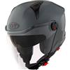 KYT Casco Jet KYT D-CITY PLAIN - (Grey)