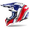 AIROH Casco Cross AIROH AVIATOR 3 HIMA - (Red Gloss)