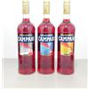 Fratelli Campari Campari Bitter 2016 Non Ce Negroni Senza Campari Art Label 3 bottiglie 1 lt 25%