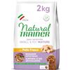 Trainer Natural Cibo per Cani Small and Toy Mature, Pollo, 2 Kg