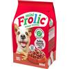 Frolic Mini Croccantini per Cane, cibo secco al gusto di Manzo, 5 Sacchi da 800 g