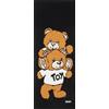 Moschino SCIARPA MOSCHINO NERA 35x180