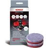 SONAX HybridWollPad 80 da (2 Pezzi) Disco lucidante per Piccole lucidatrici per la rimozione di Graffi Profondi e opacizzazioni | Art. 04940410
