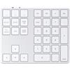 Satechi Tastierino Numerico Wireless Slim in Alluminio con 34 Tasti, Bluetooth, Ricarica USB-C per MacBooK, Laptop, PC, iPad (Argento, 𝐋𝐚𝐲𝐨𝐮𝐭 𝐔𝐒)