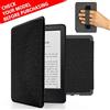 MyGadget Custodia per Amazon Kindle Paperwhite 7a generazione dal 2012 al 2017 - Cover con Funzione Sonno | Sveglia automatica Integrata Nero