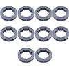 Gubeter 10Pcs 22Mm 3/8 7T Pignone Kit Std, Per Stihl Ms660 066 Ms650 064 Ms661 Ms460 046 Ms461 Motosega, 68210