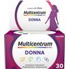 Multicentrum Donna Multivitaminico Calcio Ferro Acido Folico, 30 cpr 47 g Compresse