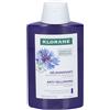 Klorane Shampoo neutralizzante e ravvivante alla Centaurea BIO 200ml - Anti-ingiallimento, Neutralizza i riflessi gialli ramati 200 ml