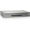 LevelOne GEP-0821 switch di rete Gigabit Ethernet (10/100/1000) Supporto Power over (PoE) Grigio [GEP-0821]
