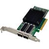 Digitus Scheda di rete 25 Gigabit Ethernet a 2 porte, SFP28, PCI Express, chipset Mellanox [DN-10180]