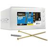 Power Pro Hillman 967784 Resistente alla ruggine per Uso Esterno, Bronzo Rivestito in Resina epossidica, 750pcs Box