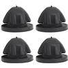 TKSE 4 Pezzi Supporto Coprimotore 11127614138, Silentblock Gomma per BMWSerie 1 2 3 4 5 X1 X3 X5 MINI