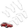 MxyVrix 6 pcs Clip a Molla di Fissaggio della Lampadina, Lampadina H7, Clip di Fissaggio a molla, Acciaio Faro Anabbagliante, Sostituzione Facile per H1/H3/H4/H7