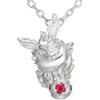 U-TREASURE Collana Pokemon Flareon & Monster Poke Ball Argento U-TREASURE Booster Rubino