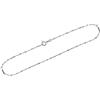NKlaus Cavigliera 925 Argento Sterling 26cm Singapore Catena Donna design Bracciale Catena 12518
