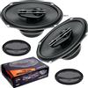 Hertz CX690 Linea Cento Set 2 Casse Altoparlanti Coassiali 15X23CM 300W GRIGLIE