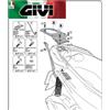 GIVI Kit di attacchi specifico PIAGGIO Mp3 Yourban 125-300 2013 2014 SR5600 GIVI