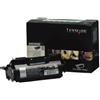 Lexmark T64x Return Programme Cartridge cartuccia toner Originale Nero