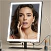 ANTENLICHT Specchio Trucco con Luci, Specchio LED con 3 Modalità Colore, Luce Dimmerabile, Hollywood Specchio per Trucco con Controllo Smart Touch, Regalo per Ragazze Adolescenti (‎Nero)