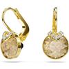 SWAROVSKI ORECCHINI PENDENTI BELLA V, TAGLIO ROUND ORO