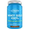 ULTIMATE ITALIA Ultimate Whey Gold 100% Integratore Di Proteine Gusto Cacao 750 g