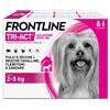 Frontline Tri-Act X6 Antiparassitario Per Cani Contro Parassiti E Insetti Volanti (2-5Kg)