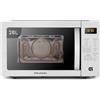 Grunkel Microonde con grill e airfryer Grunkel MW-28AIRFRYER da 28 litri e 3 funzioni, microonde 900 W, grill 1200 W, airfryer e forno 2200 W con 5 livelli di potenza 8 programmi e scongelamento.